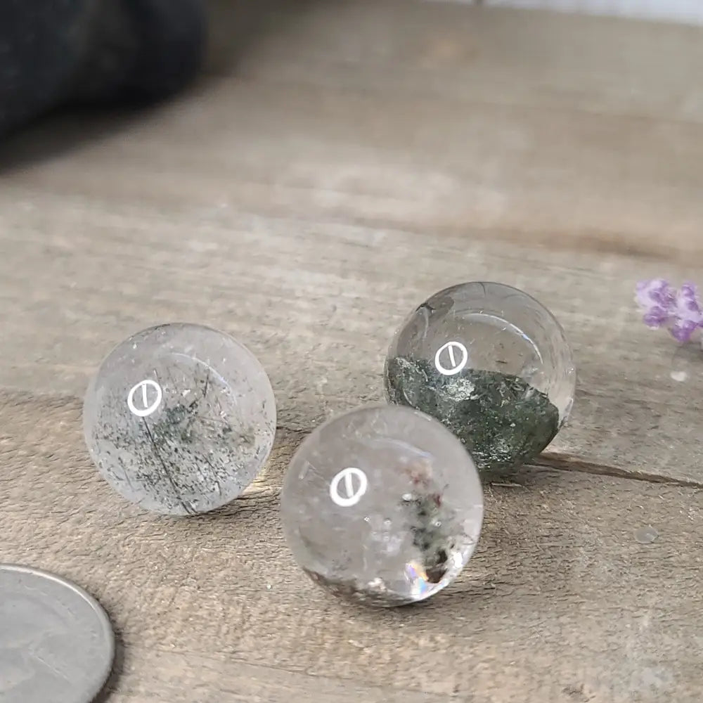Garden Quartz Mini Spheres - Small - Spheres
