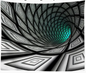 Geometric Fantasy Tapestry 78 x 59in - Tapestry