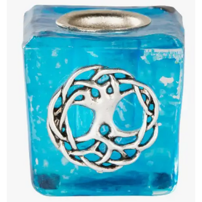 Glass Mini-Candle Holders With Pendants - Candles & Accessories