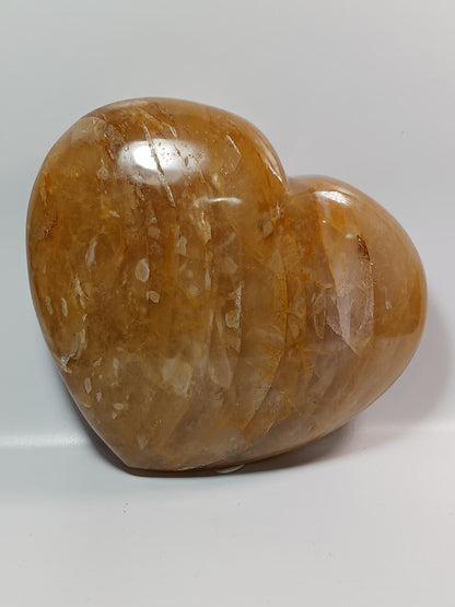 💛✨ Golden Healer Heart – Radiant Healing and Joy ✨💛 - Golden Healer Heart 6.25’’ - Carvings