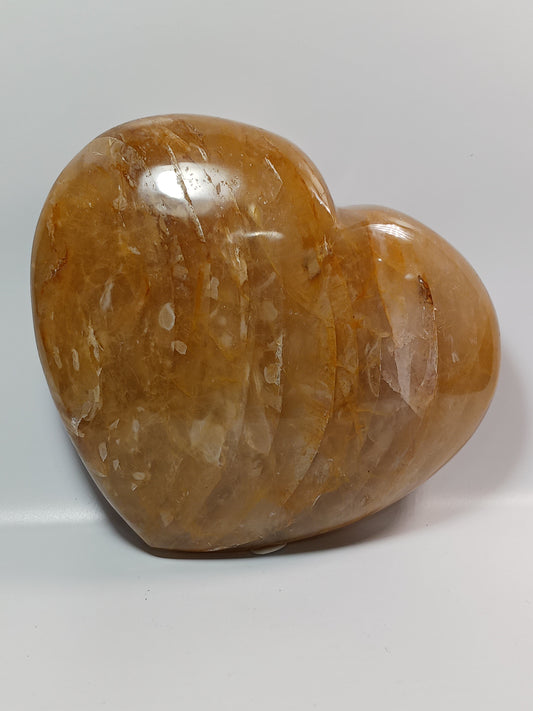 💛✨ Golden Healer Heart – Radiant Healing and Joy ✨💛 - Golden Healer Heart 6.25’’ - Carvings