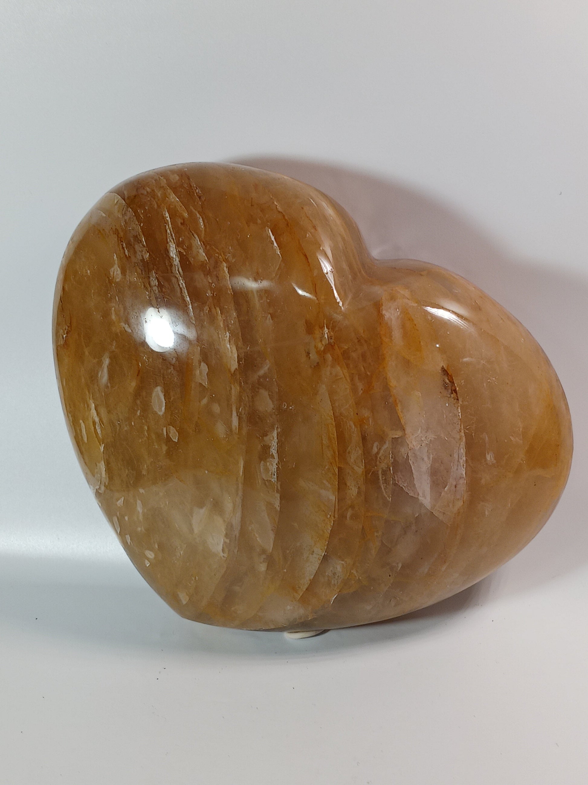💛✨ Golden Healer Heart – Radiant Healing and Joy ✨💛 - Golden Healer Heart 6.25’’ - Carvings