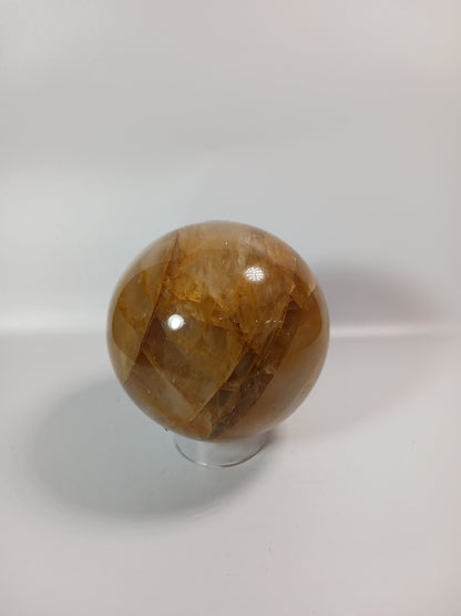 🌞✨ Golden Healer Spheres – Radiate Healing Abundance and Spiritual Vitality! ✨🌞 - 2 - 2.75’’ - Spheres