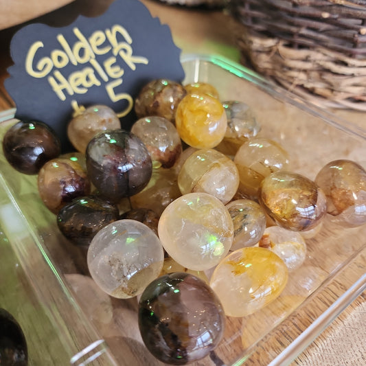 Golden Healer Tumbles - Tumbles
