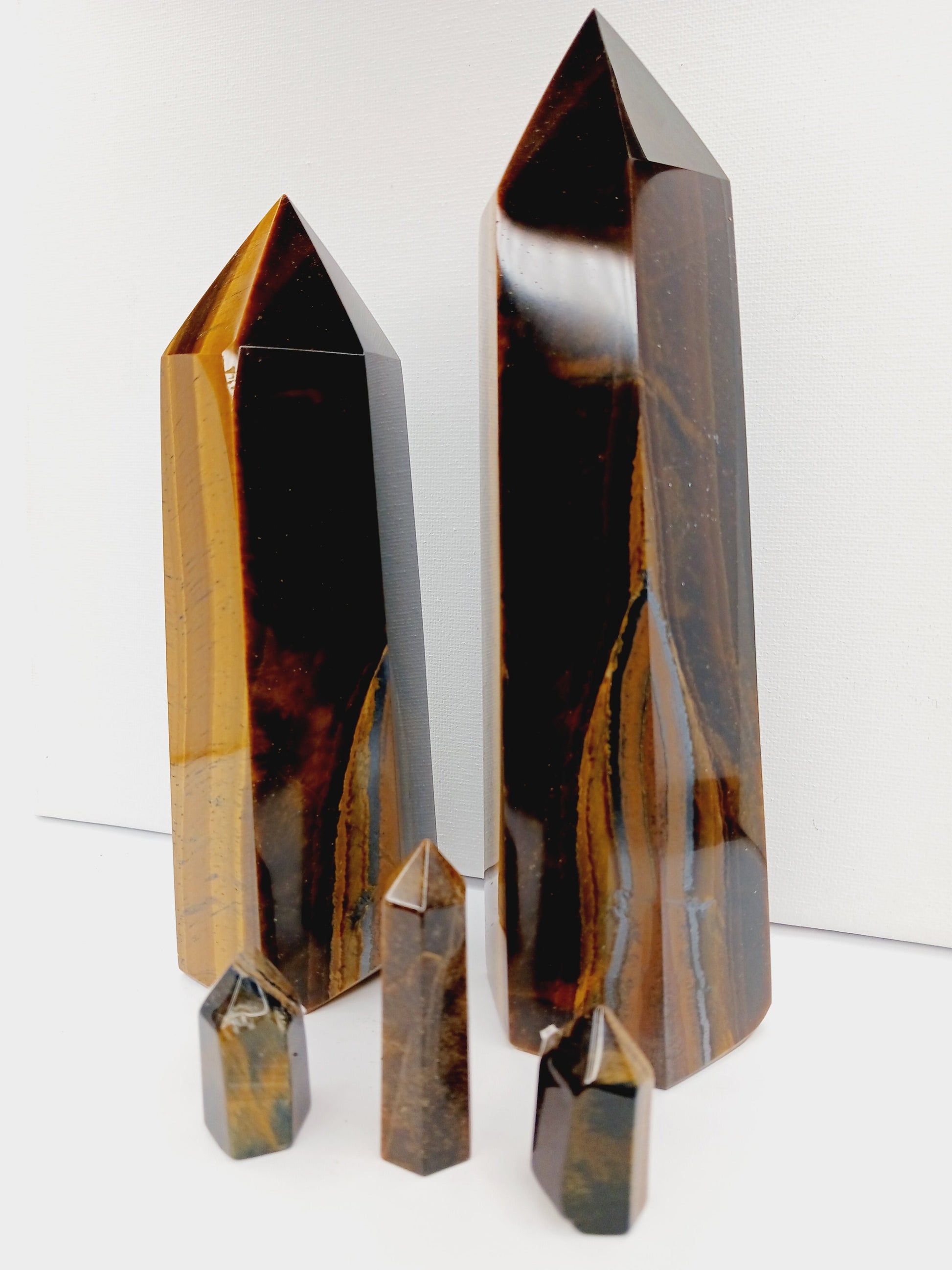 🟡🪨 Golden Tigers Eye Iron Tower – Strength Clarity and Grounded Confidence ✨ - Towers