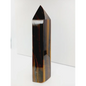 🟡🪨 Golden Tigers Eye Iron Tower – Strength Clarity and Grounded Confidence ✨ - 1 - 7.5’’ - Towers