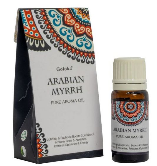 Goloka Pure Aroma Oil 10ml - Arabian Myrrh - Oils & Diffusers