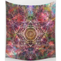 Gorgeous Metatrons Cube Tapestry 51 x 57’’ - Tapestry