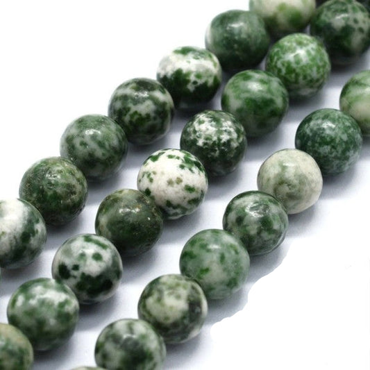 🌿✨ Grass Jasper Bracelet 8mm – Growth Nurturing and Balance 🍃