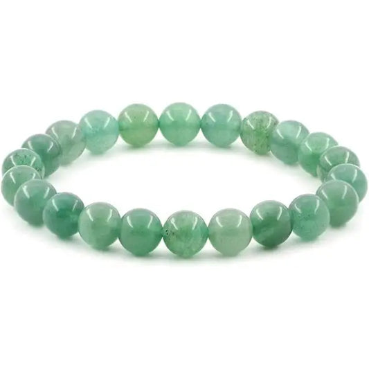 🍀✨ Green Aventurine Bracelet 8mm – Prosperity Growth and Luck 🌱 - OMC BRACELETS