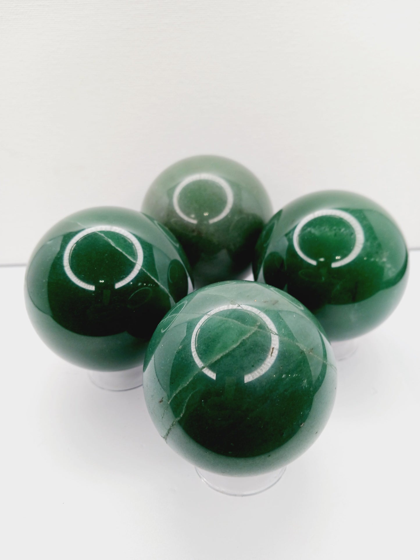 🍀✨ Green Aventurine Sphere – Luck and Growth 2.25’’ to 2.5’’ 🌱 - Spheres