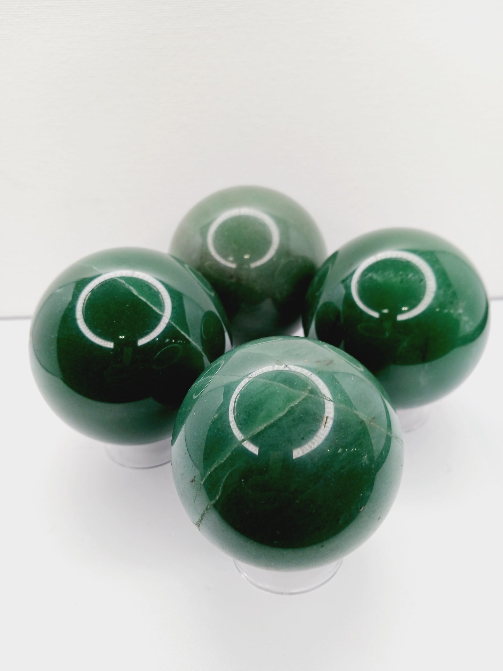 🍀✨ Green Aventurine Sphere – Luck and Growth 2.25’’ to 2.5’’ 🌱 - Spheres
