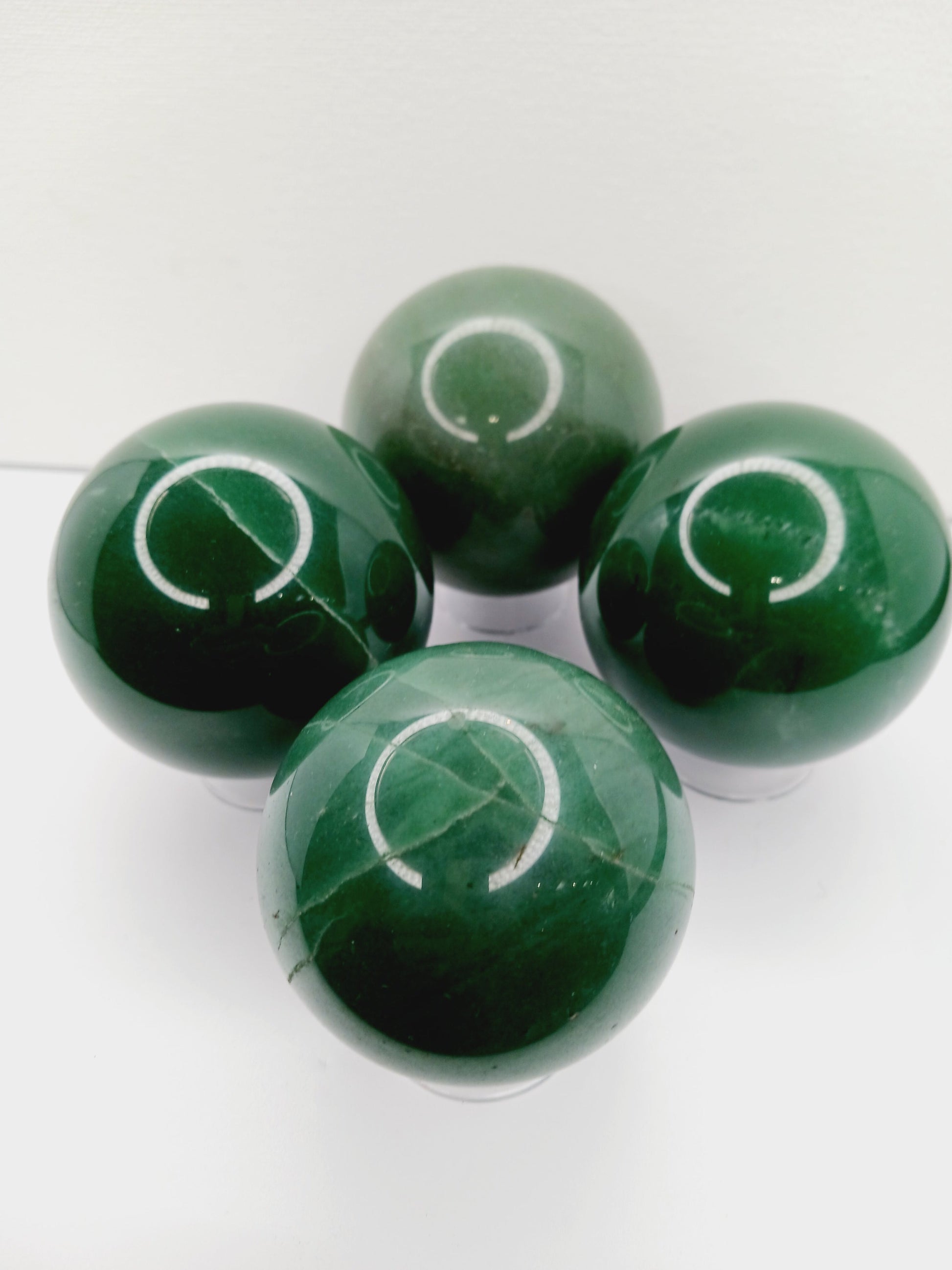 🍀✨ Green Aventurine Sphere – Luck and Growth 2.25’’ to 2.5’’ 🌱 - Spheres