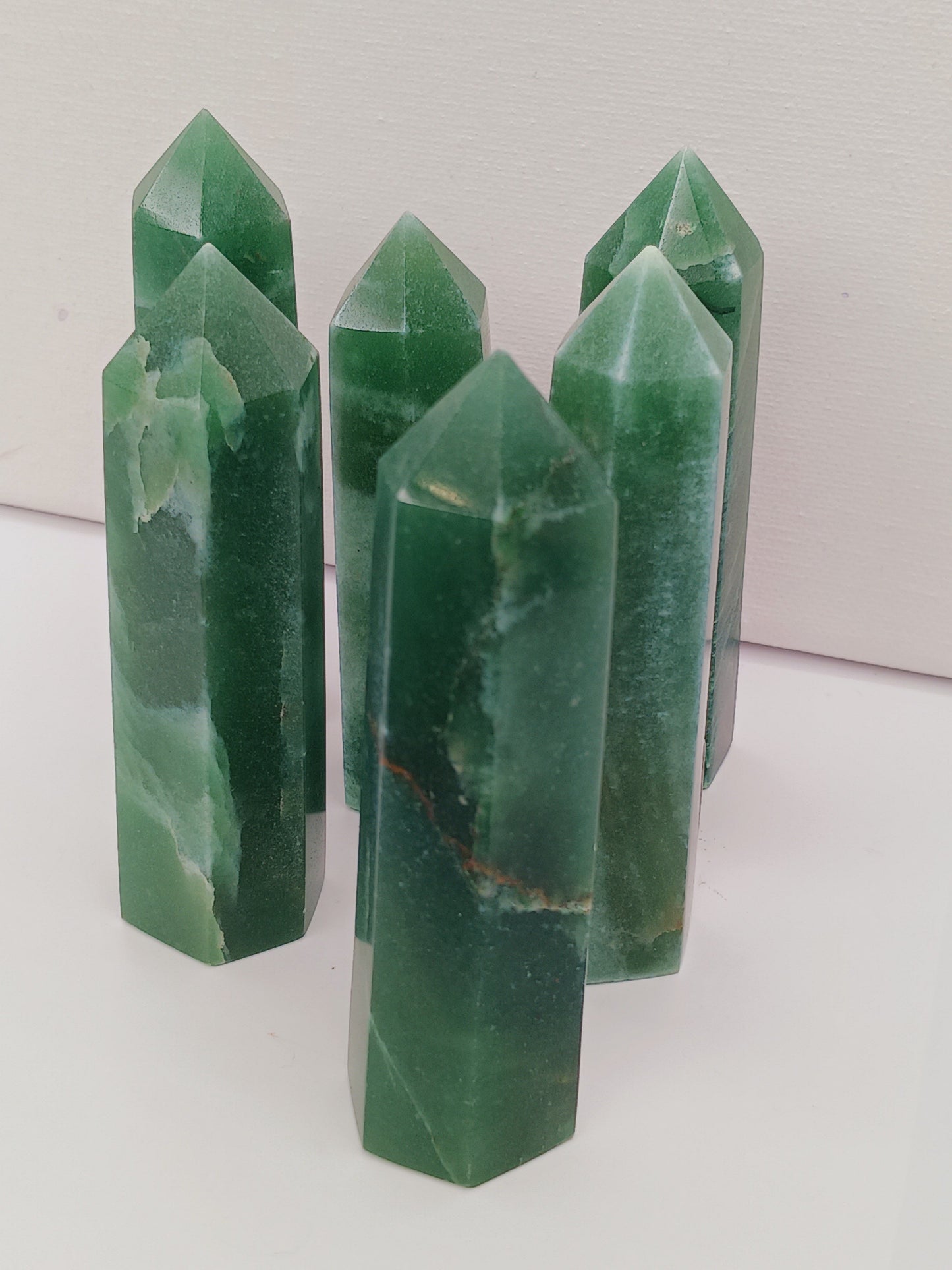 🍀✨ Green Aventurine Towers – Luck Prosperity & Heart Healing! 🗼💚 - 1 - Towers