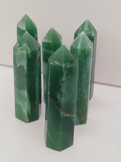 🍀✨ Green Aventurine Towers – Luck Prosperity & Heart Healing! 🗼💚 - 1 - Towers