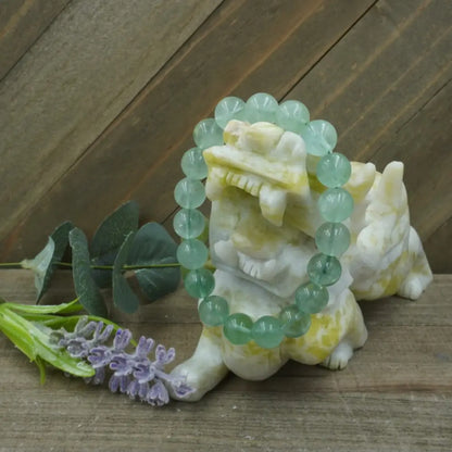 Green Fluorite Bracelet - 10mm - OMC BRACELETS