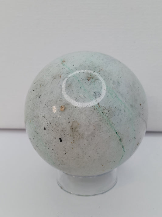 🌑 Green Moonstone Sphere ✨ - Spheres