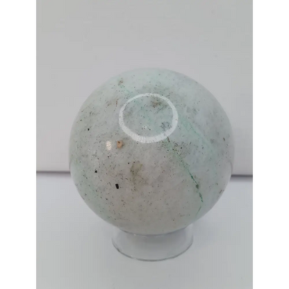 🌑 Green Moonstone Sphere ✨ - Spheres