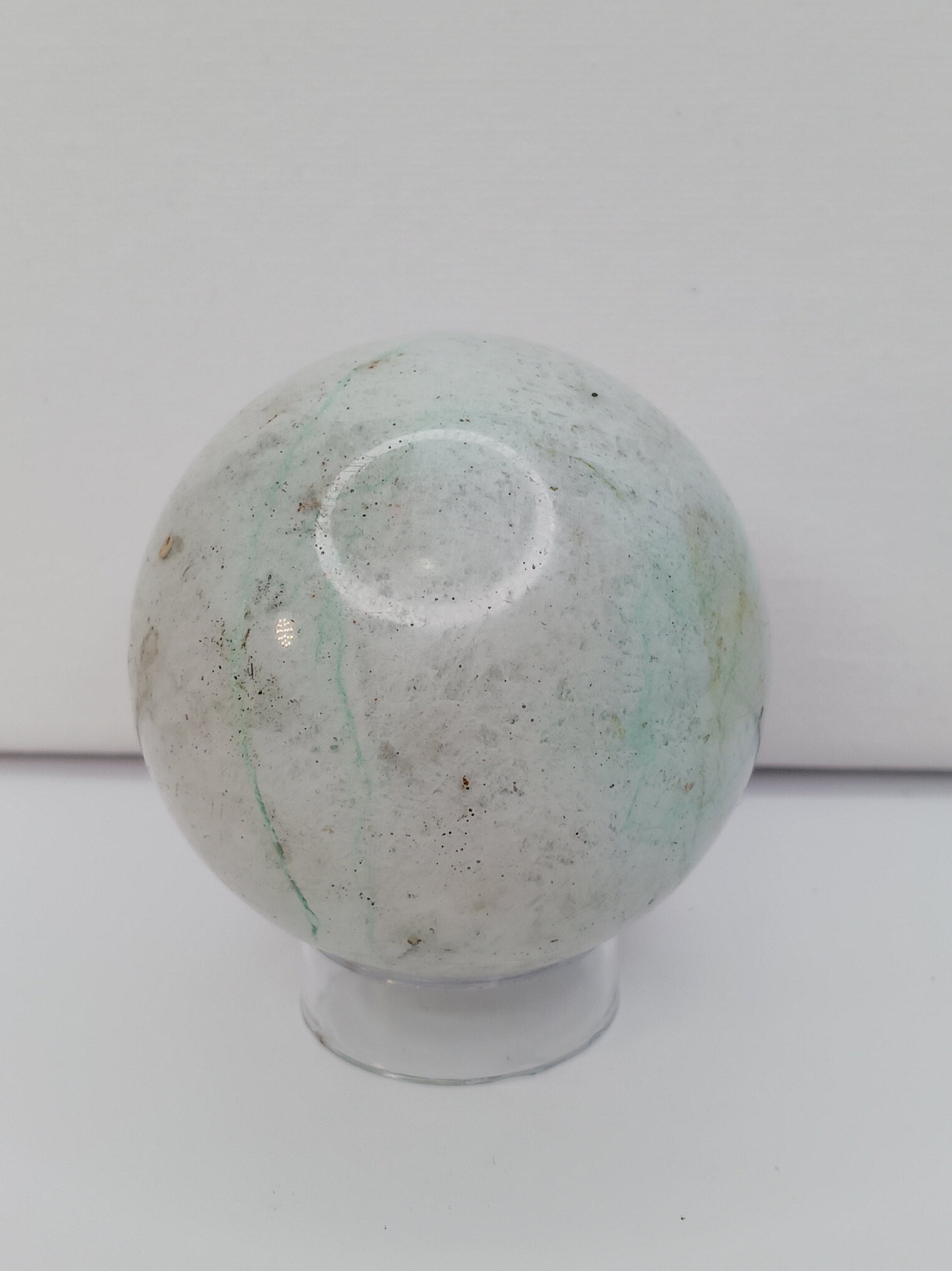 🌑 Green Moonstone Sphere ✨ - Spheres