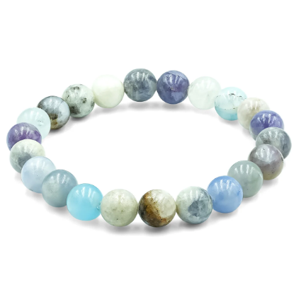 💜✨ Hackmanite Bracelet 8mm – Transformation Intuition and Expansion 🌌 - OMC BRACELETS