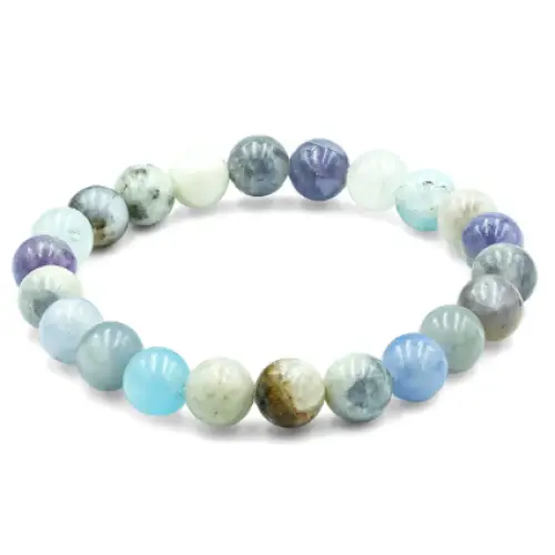 💜✨ Hackmanite Bracelet 8mm – Transformation Intuition and Expansion 🌌 - OMC BRACELETS