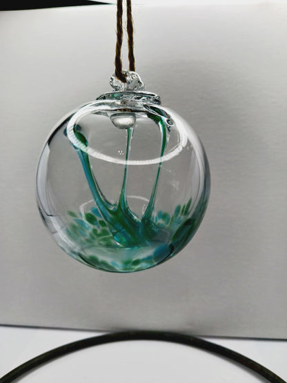 🔮✨Handblown Glass Witch Ball – Protection Tradition and Magical Beauty ✨🔮 - 3’’-6 - Home Decor