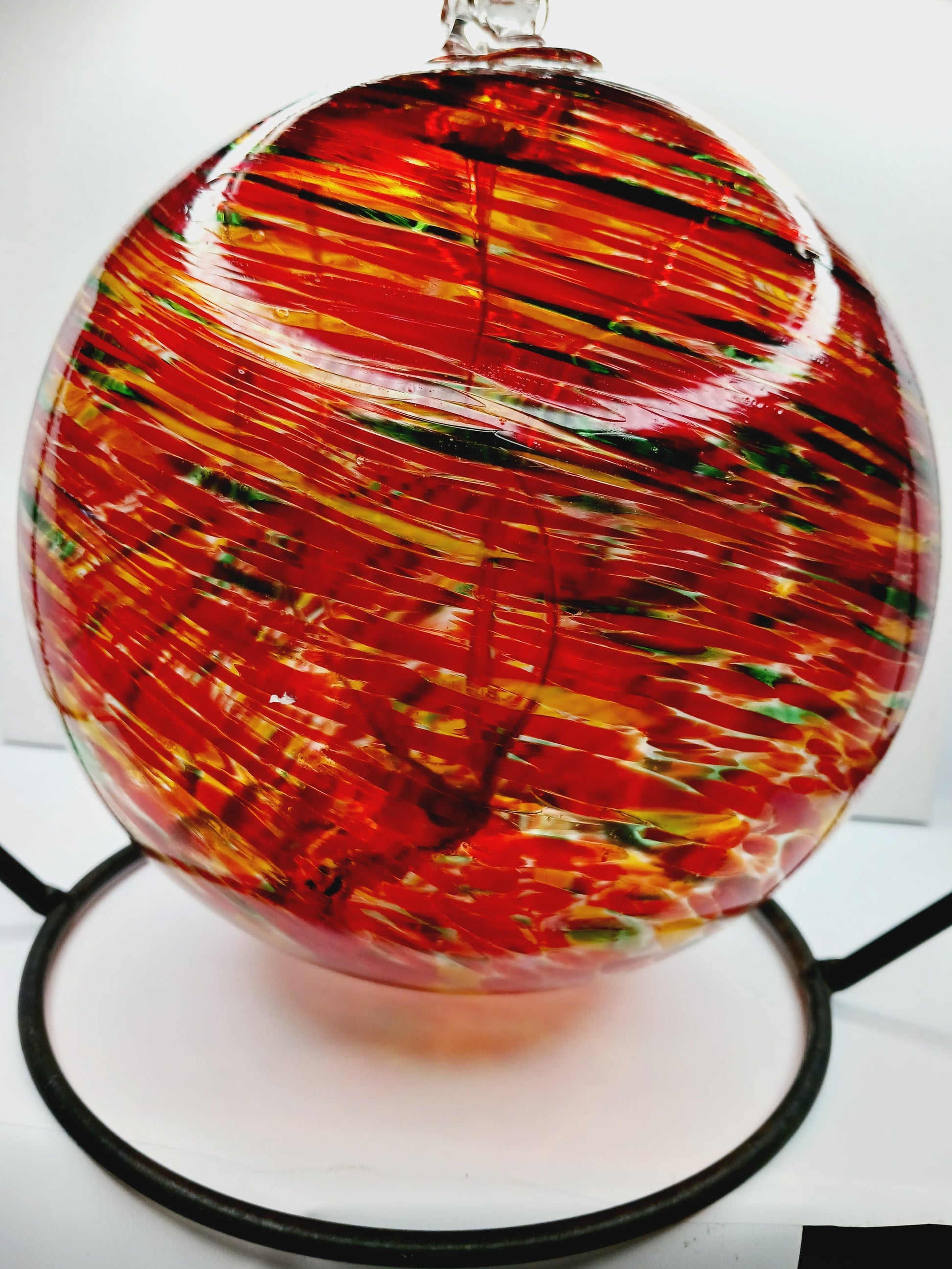 🔮✨Handblown Glass Witch Ball – Protection Tradition and Magical Beauty ✨🔮 - Home Decor
