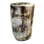 Handcrafted Buffalo Drinking Horns - Tree of Life - Drinking Vessels