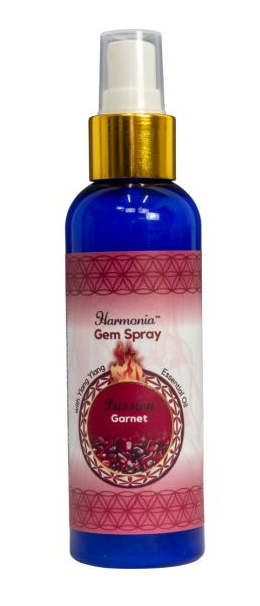 Harmonia Gem Intention Smudge Room Sprays (10 types)k - Passion Garnet - Incense & Burners