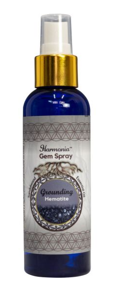 Harmonia Gem Intention Smudge Room Sprays (10 types)k - Grounding Hematite - Incense & Burners