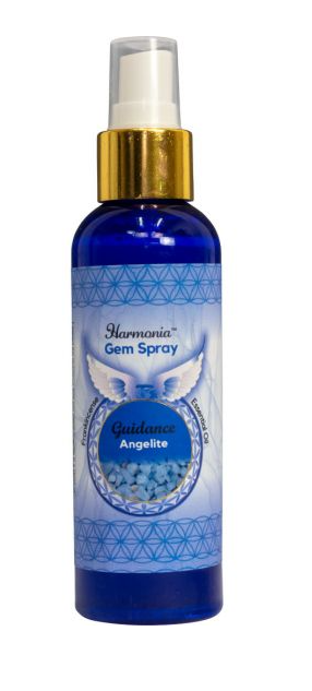 Harmonia Gem Intention Smudge Room Sprays (10 types)k - Guidane Angelite - Incense & Burners