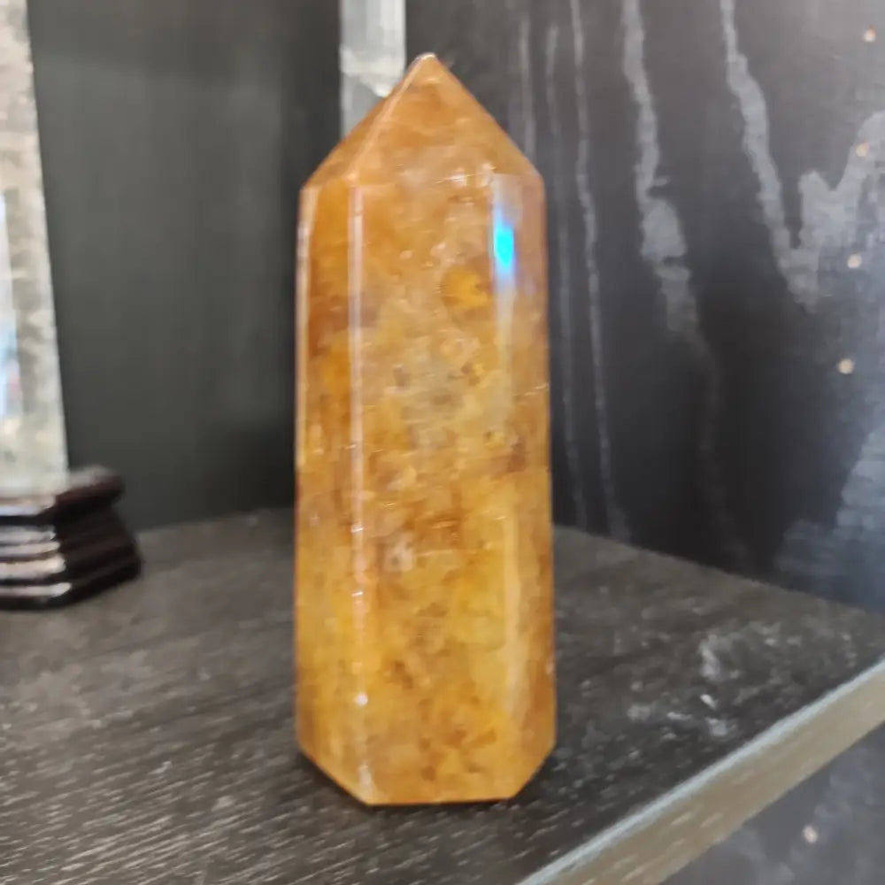 🌟💛 Hematoid Golden Healer Quartz Towers – Healing Energy & Empowerment! 🗼 - 3 - 5.75’’ - Towers