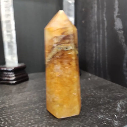 🌟💛 Hematoid Golden Healer Quartz Towers – Healing Energy & Empowerment! 🗼 - 5 - 5’’ - Towers