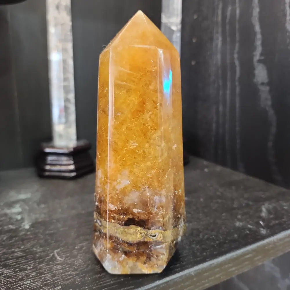🌟💛 Hematoid Golden Healer Quartz Towers – Healing Energy & Empowerment! 🗼 - 2 - 6’’ - Towers