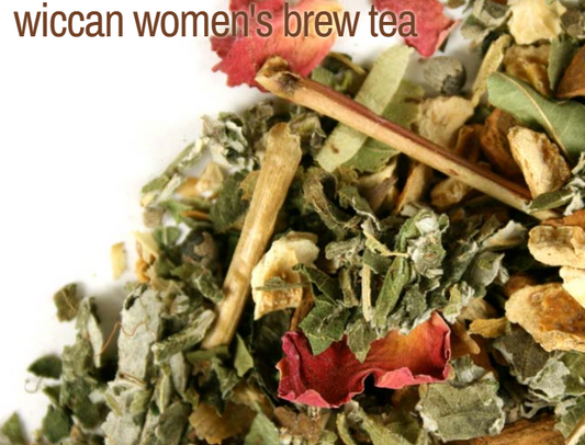 Herbal Bulk Loose Tea by the Ounce - Wiccan Women Brew - Teas & Accessories
