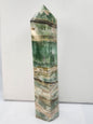 Huge Green Calcite Tower – Powerful Healing Stone 💚🔮 - 2 - 9.5’’