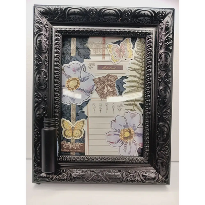 🖤🌱 Inspiring Propagation Frame with Bottle – Growth Positivity and Daily Motivation ✨ - Dreamer - Believe in Yourself