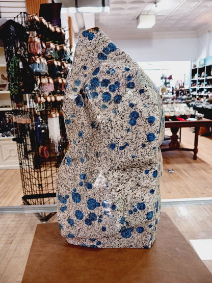 🔵✨ K2 Polished Specimen – Insight Harmony and High Vibration 🏔️ 16’’ x 8’’