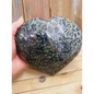 Kambaba Jasper Heart - B - Carvings