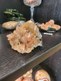 🍯🔴 Lambian Citrine on Red Calcite Matrix – Manifestation Vitality & Earthy Abundance! ✨ - Specimens