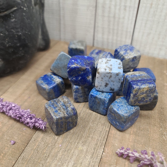 Lapis Lazuli Cube – Wisdom Truth & Inner Vision 💙🔷 - Tumbles