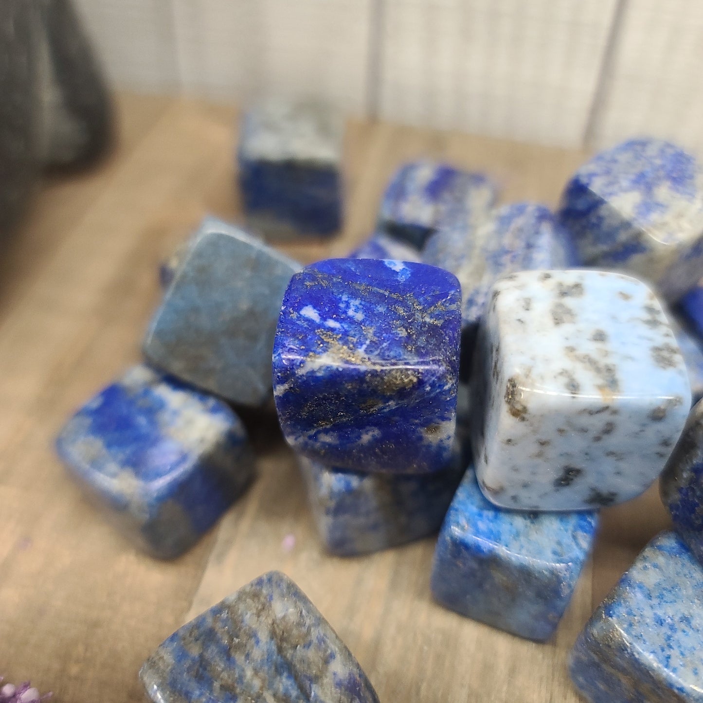 Lapis Lazuli Cube – Wisdom Truth & Inner Vision 💙🔷 - Tumbles