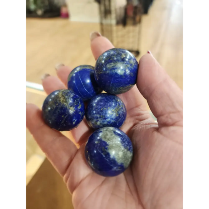 🔵🌟 Lapis Lazuli Spheres (1.25’’ – 1.5’’) – Wisdom Truth & Inner Power! 🌟🔵 - Spheres
