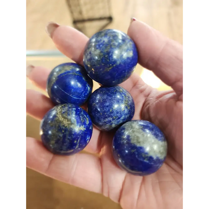 🔵🌟 Lapis Lazuli Spheres (1.25’’ – 1.5’’) – Wisdom Truth & Inner Power! 🌟🔵 - Spheres