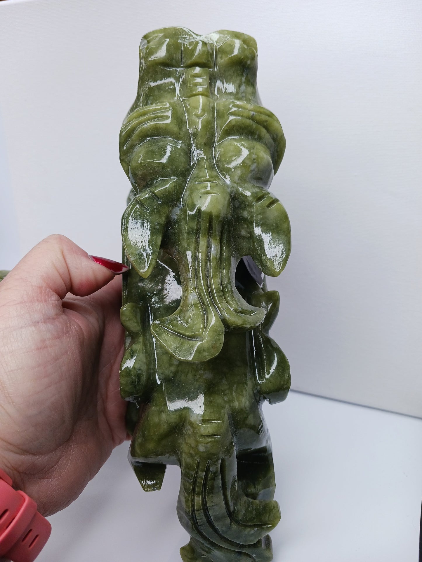 🐉💰 Large Pixiu Money Dragon Pair 8.5 x 5.25 Inch – Wealth Protection and Good Fortune ✨ - Carvings