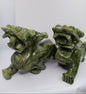 🐉💰 Large Pixiu Money Dragon Pair 8.5 x 5.25 Inch – Wealth Protection and Good Fortune ✨ - Carvings
