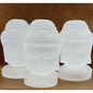 🤍✨ Large Selenite Buddha Head Carving – Enlightenment Serenity and High-Vibrational Clarity! 🧘 - Carvings