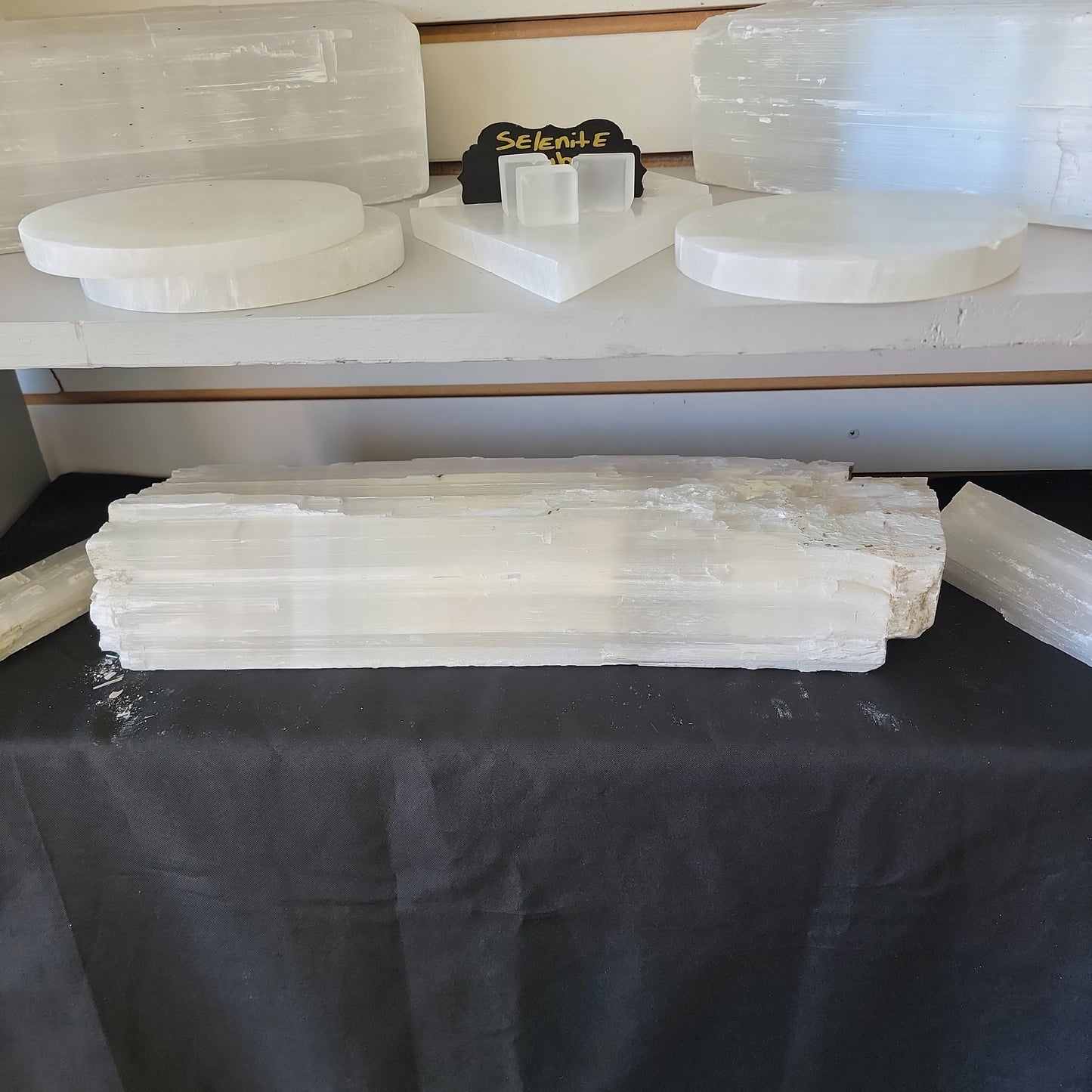 Large Selenite Pieces - 18.5’’x5’’x3.5’’ - Specimens