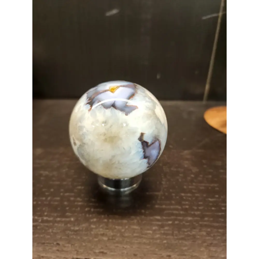 🌸💜 Lavender Cherry Blossom Agate Spheres – Tranquility Growth & Inner Beauty! ✨ - 8 - Spheres