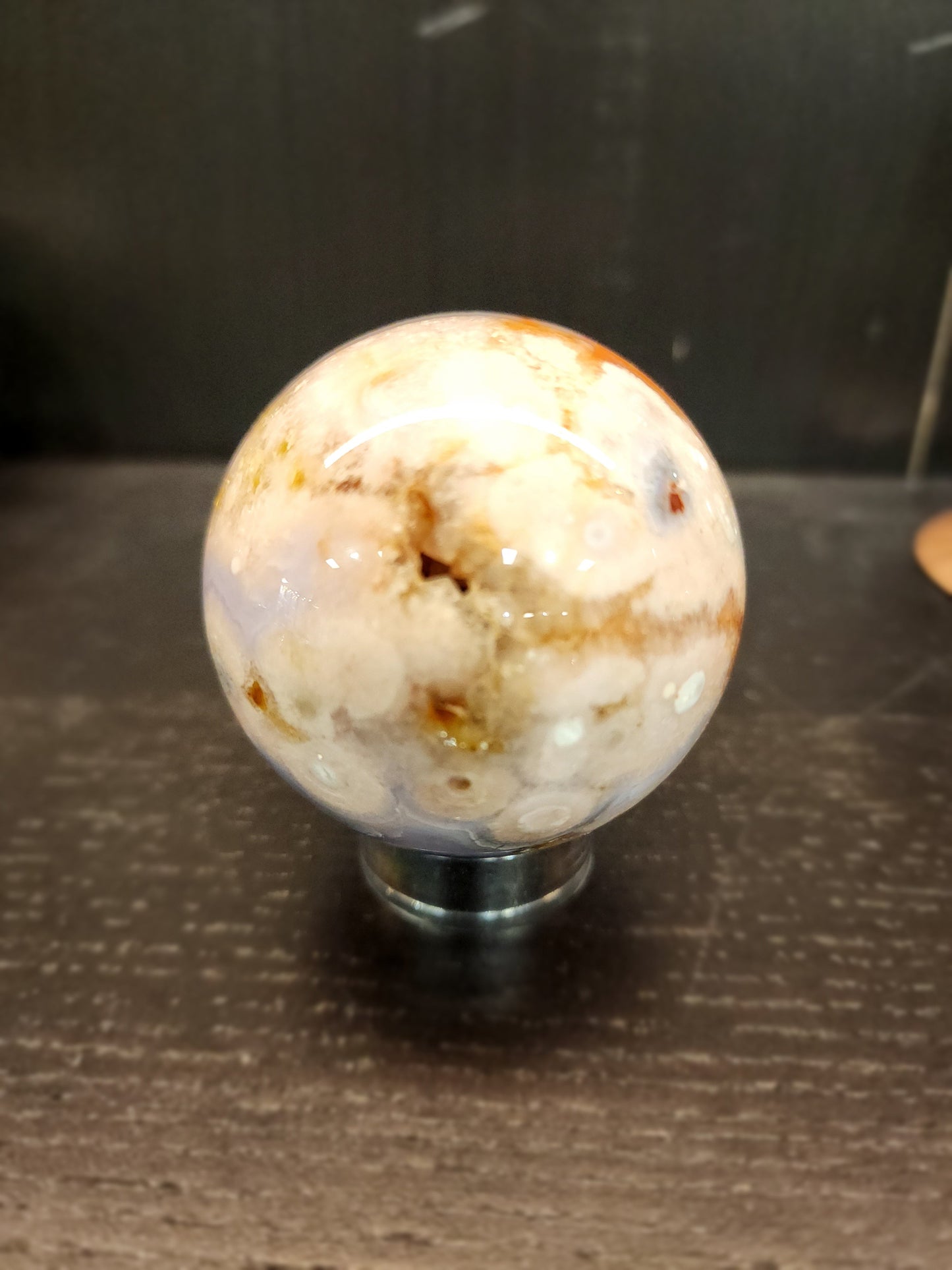 🌸💜 Lavender Cherry Blossom Agate Spheres – Tranquility Growth & Inner Beauty! ✨ - 7 - Spheres